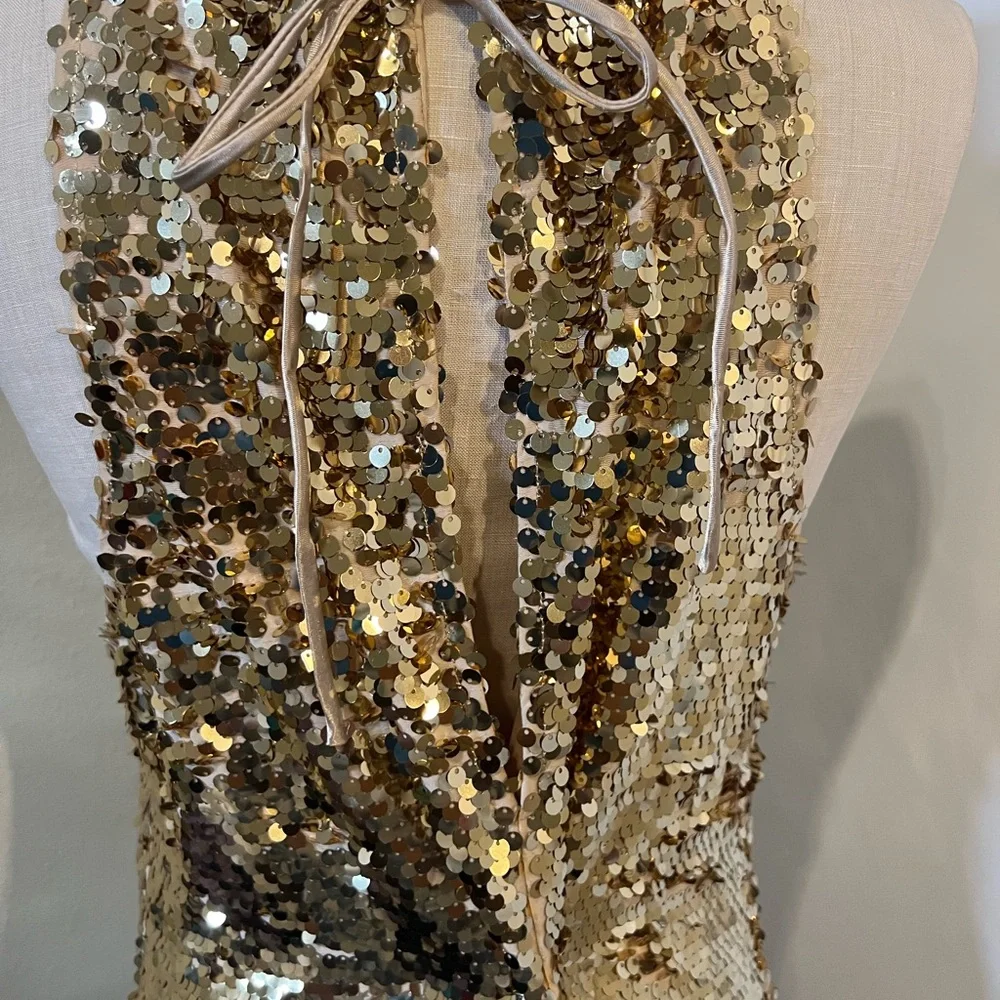 ANDREW CHARLES GOLD SEQUINS - Picture 11 of 11